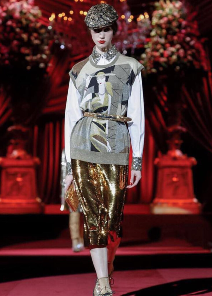 NATALIA T – DOLCE&GABBANA MFW