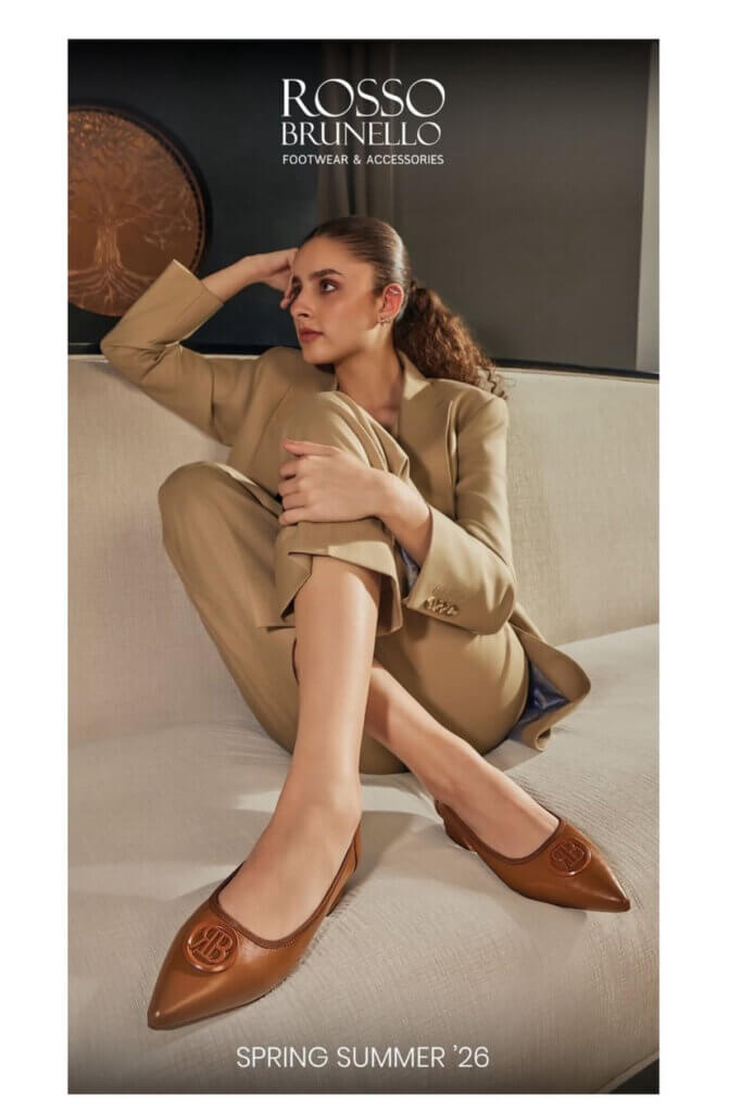 Vivien – campaign for ROSSO BRUNELLO New Delhi